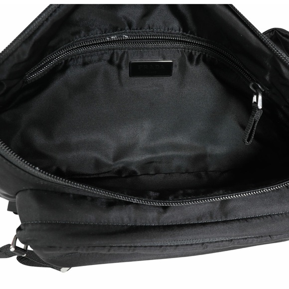 Prada Black Tessuto Nylon Marsupio Belt Bag Fanny pack - Picture 5 of 6